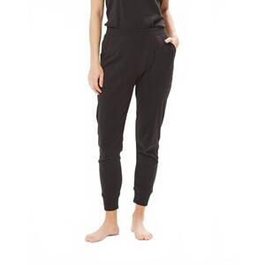 NEW UNDER THE CANOPY organic tapered jogger in black